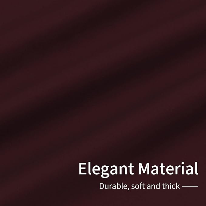 Easy-Going Blackout Curtains for Bedroom, Solid Thermal Insulated Grommet and - Image 6
