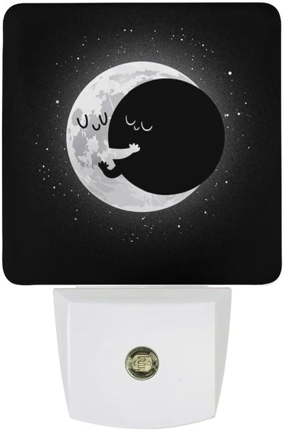 Cute Lunar Eclipse Night Light, Plug into Wall Decor Nightlights by Unknown