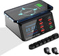 USB Charger Hub ASOMETECH 100W 8-Port Desktop Multiple USB Charging Station by ASOMETECH
