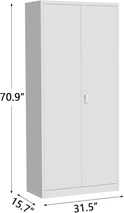 GarveeHome Storage Metal Cabinet 71" - Image 2