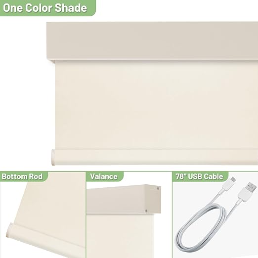 Motorized Blinds with Remote, Automatic Window Shades Work with - Image 4