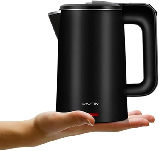 0.8L Electric Kettle Stainless Steel, 800 Watts Small Electric Kettle 27 Ounce by WTJMOV