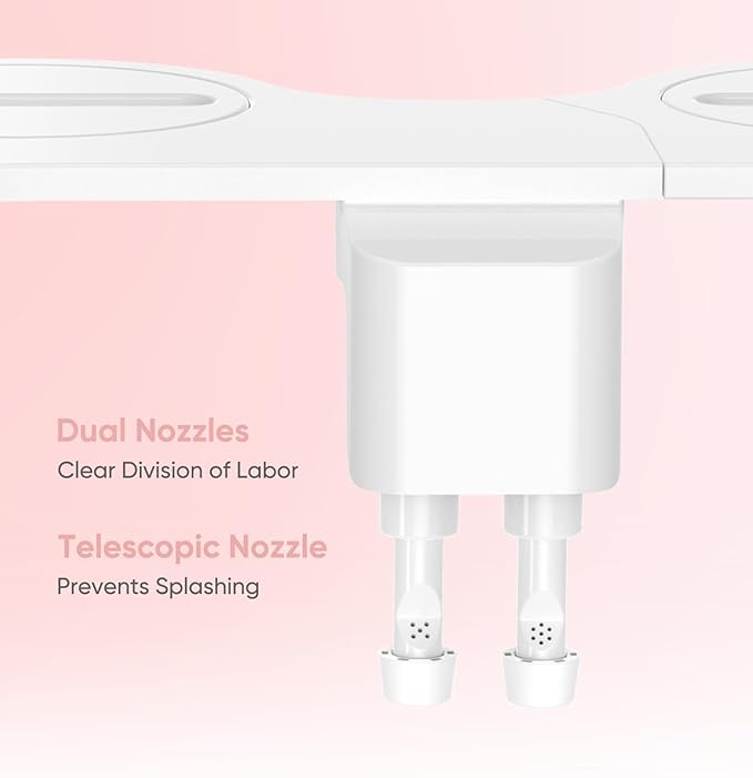 Ultra-Slim Bidet Attachment, Posterior&Feminine Wash-, Non-Electric Bidet - Image 3