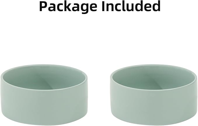 Ceramic 6.1inch Dog Bowls for Small and Medium Breed Dog Dish Pet Food and - Image 6