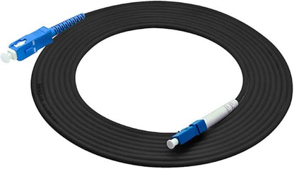 Jeirdus 3M LC to SC Outdoor Armored Simplex 9/125 SM Fiber Optic Cable Jumper - Image 4