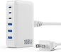 USB C Charger Block Charging Station, 108W GaN III 6 Port 3xQC+3xPD Wall by GKUTW