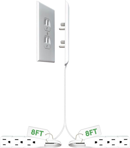 Sleek Socket Original & Patented Ultra-Thin Outlet Concealer by sleeksocket