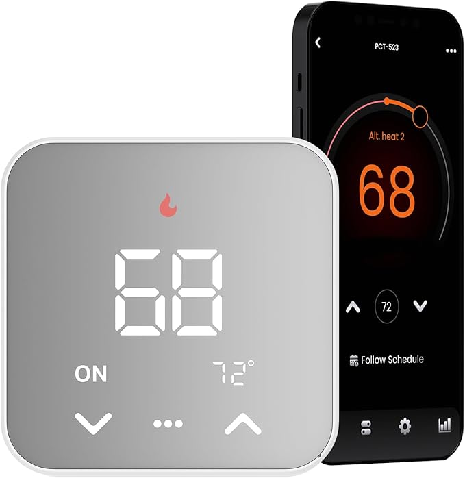 Smart Thermostat for House, WiFi Thermostat Compatible by EdgeAnt