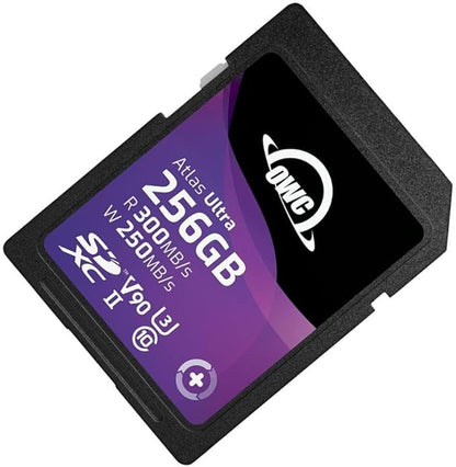 OWC Atlas Ultra 256GB SDXC UHS-II V90 Media Card - Image 6