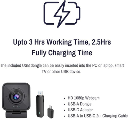 Project Telecom 1080p Wireless Webcam - Image 7