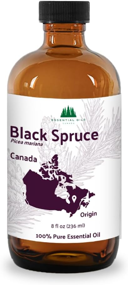 Organic Black Spruce Essential Oil from Canada by NaturePackaged