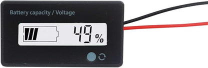 12V 24V 36V 48V Battery Meter, Voltage Indicator, Lead-Acid & Lithium Ion by LoveDeal