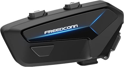 FreedConn FX Plus Motorcycle Helmet Bluetooth Headset, Auto-Join Mesh Network by FreedConn