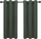 Easy-Going Blackout Curtains for Bedroom, Solid Thermal Insulated Grommet and by Easy-Going