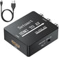 Setuact HDMI to AV Converter, HDMI to RCA Converter, Supports PAL/NTSC by Setuact