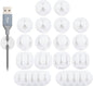 OHill Desk Cable Management Cord Organizer, 16 Pack White Self Adhesive Cord by OHill
