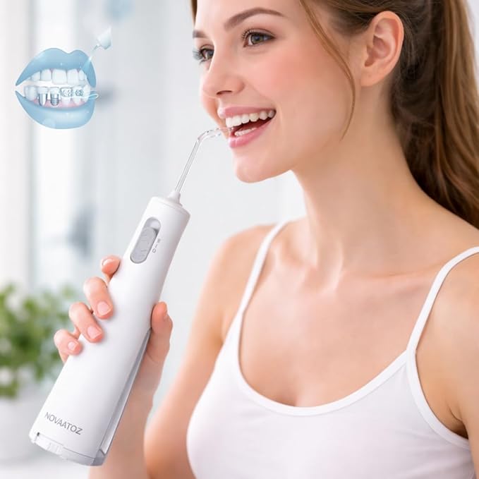 NOVAATOZ HydroOne Cordless Battery Operated Water Flosser - Image 4