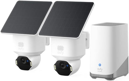 eufy Security SoloCam E42 2-Cam Kit, 4K Security Camera Wireless Outdoor by eufySecurity