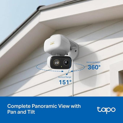 Tapo 3K 5MP Pan/Tilt Indoor/Outdoor Security Camera, Free Person/Vehicle/Baby - Image 3