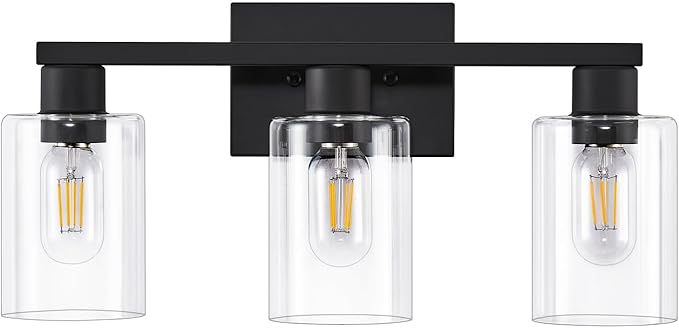 SOPEAS 3-Light Bathroom Vanity Light, Bathroom Wall Sconce Lamp - Image 8