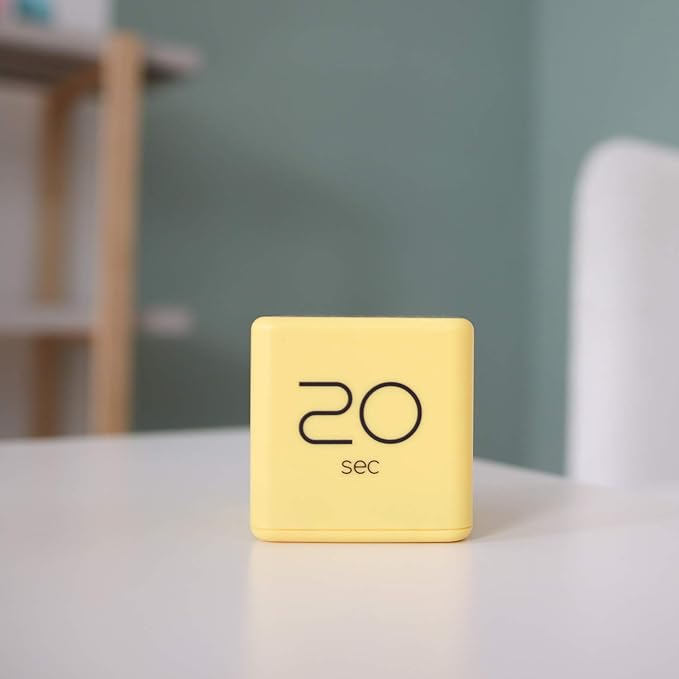 mooas Cube Timer, Timers Cube Flip Block Timers Productivity Gravity Sensor - Image 3