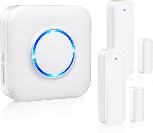 Door Chime, Satisure Wireless Door Open Contact Sensor Alarm Chime by Satisure