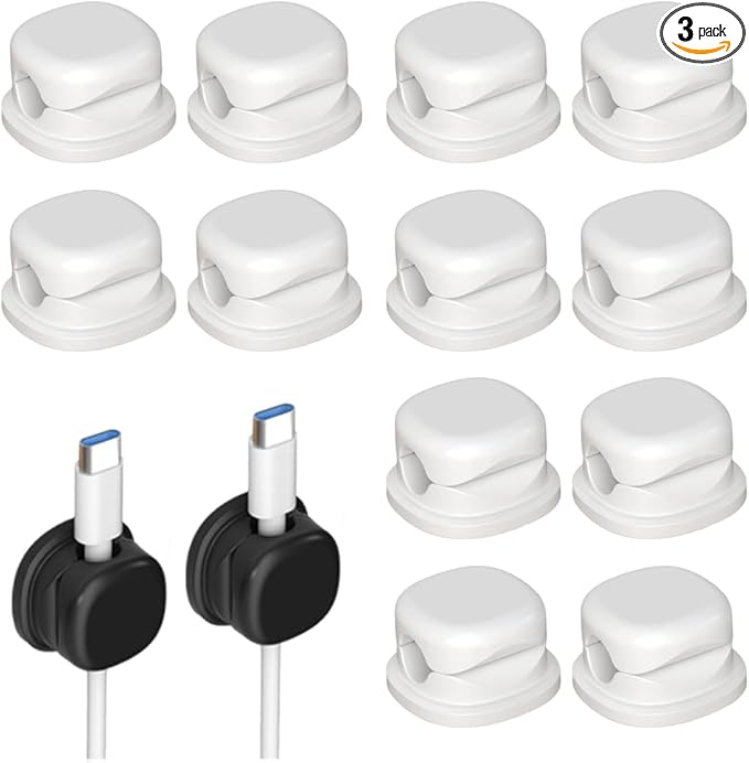 Magnetic Cord Organizer Holder, Upgrade Cord Holder by Yilia