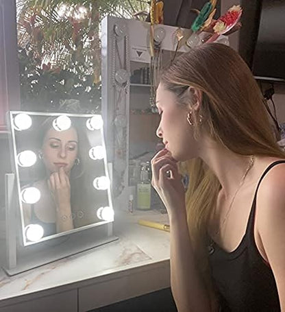 Vanity Mirror with Lights, Makeup Mirror with Lights, 3 Color Lighting Modes - Image 7