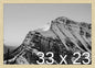 Frame It Easy 33 x 23 Wheat Wood Frame by FrameItEasy