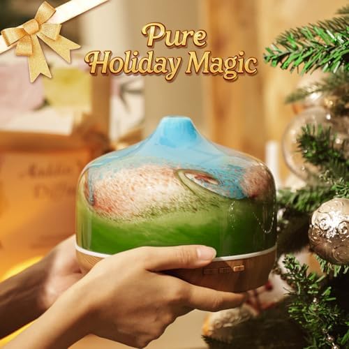 porseme 500ml glass essential oil diffuser aromatherapy ultrasonic, package contents
