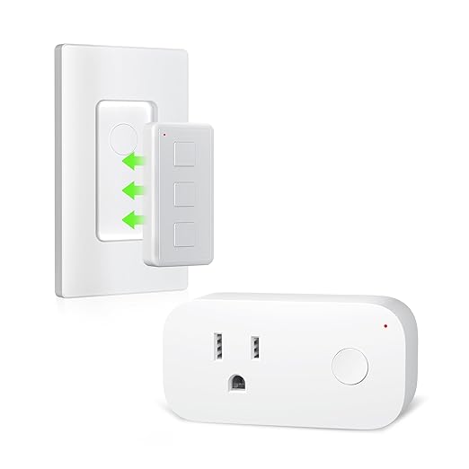 Remote Control Outlet Plug Switch, BN-LINK Wireless Light Remote Switch by BN-LINK