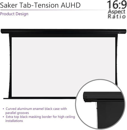 Saker Tab-Tension AcousticProUHD, Acoustically Sound Transparent Motorized - Image 4