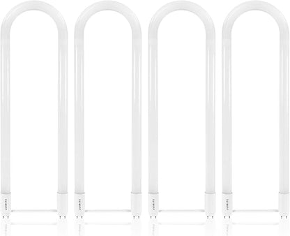 LUXRITE U Bend LED Tube Light, T8 T12, 3000K Soft White, 2000 Lumens, by LUXRITE
