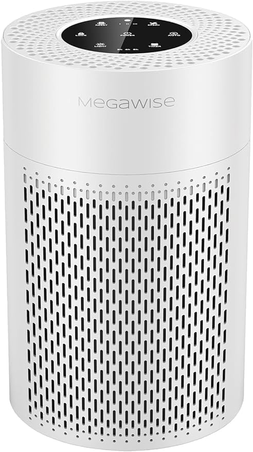 MEGAWISE Air Purifier for Home, Bedroom & Office, H13 True HEPA Filter - Image 4