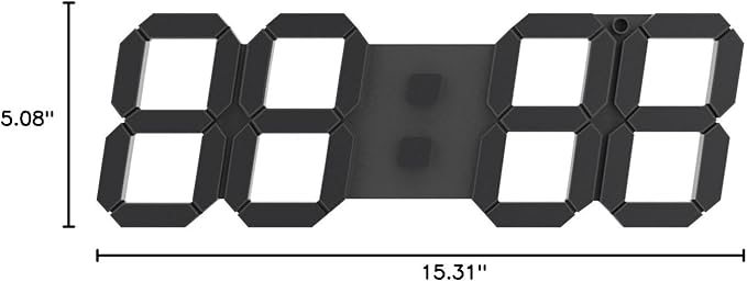 mooas 3D LED Clock - Image 10