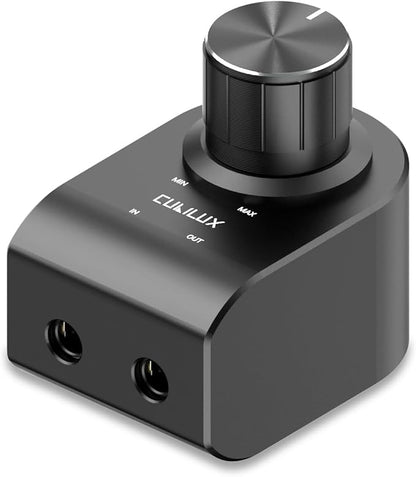 Cubilux 3.5mm Stereo Volume Controller, Headphones Volume Attenuator by Cubilux