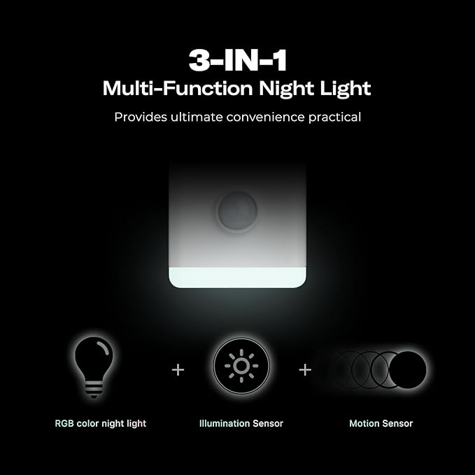 THIRDREALITY Multi-Function Night Light 4 Pack, Zigbee Repeater, 3-in-1 - Image 3