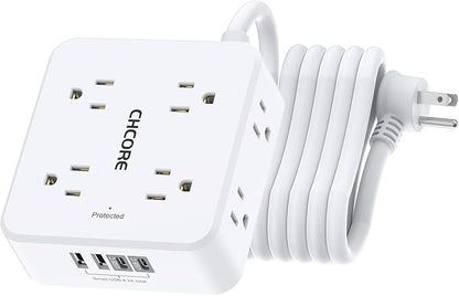 10Ft Surge Protector Power Strip by Unknown