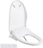 Smart Bidet Toilet Seat with Remote, Adjustable Heated Seat&Air Dryer, Endless by ANNWA