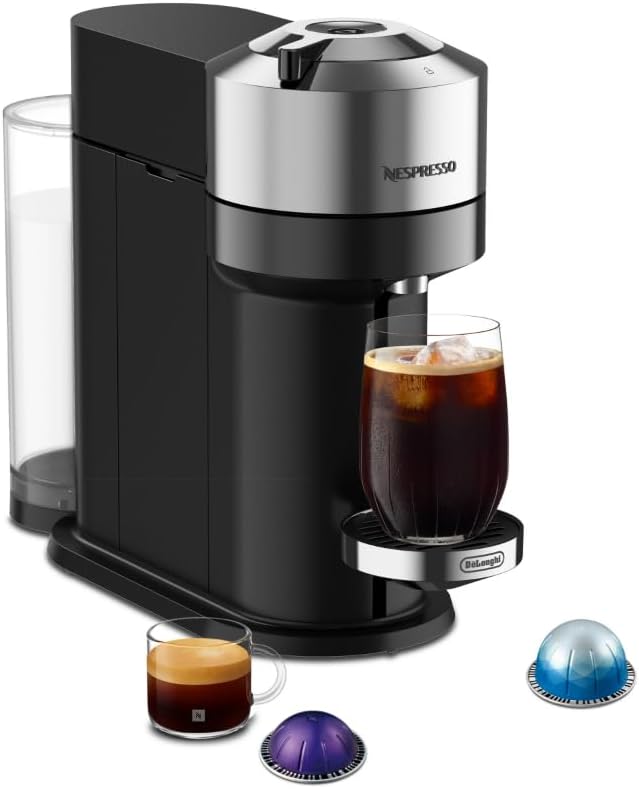 Nespresso Vertuo Next Deluxe Coffee and Espresso Machine by De'Longhi by Nespresso