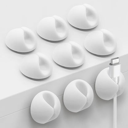 SmiLife Cable Clips, Cord Holder, Adhesive Cord Clips, Wire Holder by MYKURS