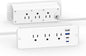 CCCEI 6 Outlets Dual Side Recessed Power Strip by CCCEI