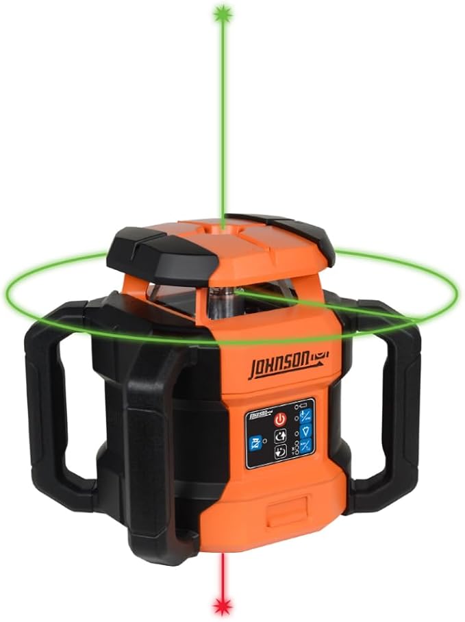 Johnson Level & Tool JRT300-GNHV-K Self-Leveling Dual Slope Rotary Laser Kit - Image 7