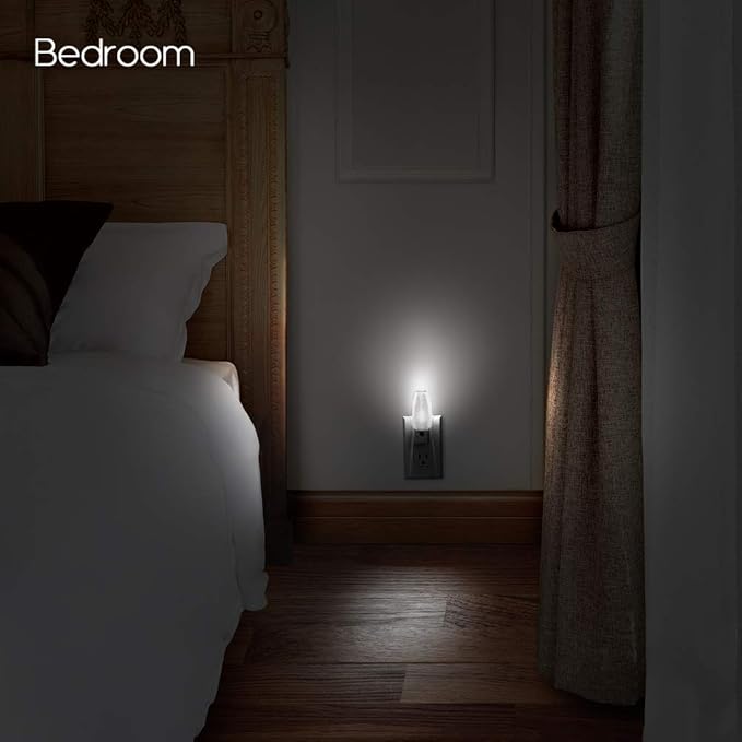 Emotionlite Plug in Night Light, Neutral White LED Nightlight, Dusk to Dawn - Image 4