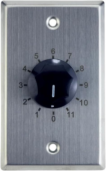 Skywalker Saga Stainless Steel Volume Control Wall Plate by Skywalker