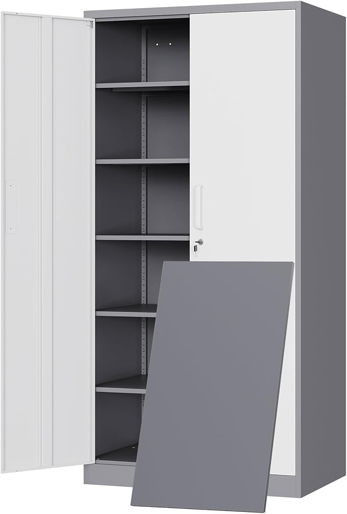 Yizosh Metal Storage Cabinet by Yizosh