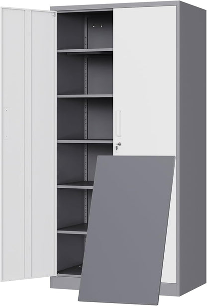 Yizosh Metal Storage Cabinet by Yizosh