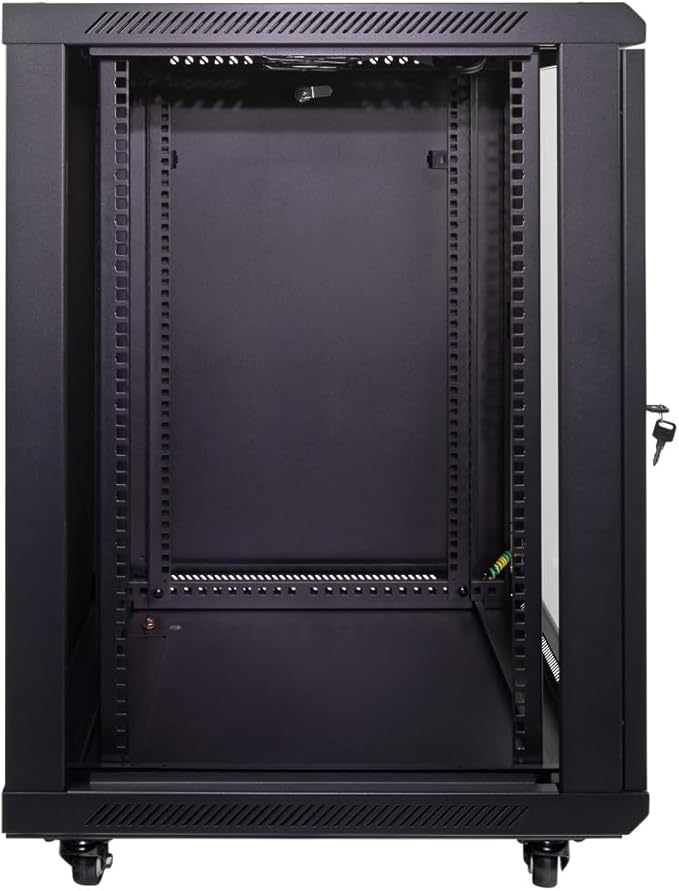 NavePoint 15U Server Cabinet Wall Mount Rack Enclosure - Image 6