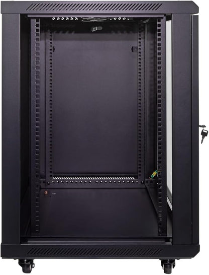 NavePoint 15U Server Cabinet Wall Mount Rack Enclosure - Image 6