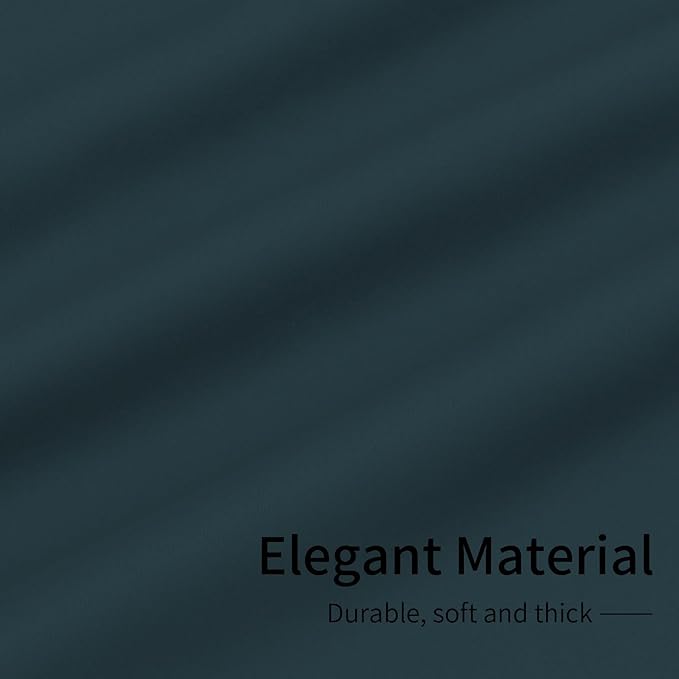 Easy-Going Blackout Curtains for Bedroom, Solid Thermal Insulated Grommet and - Image 6